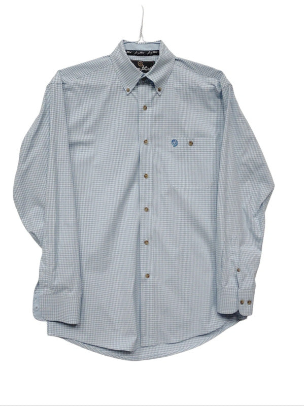 Vintage Wrangler Check Long Sleeve Shirt - Medium