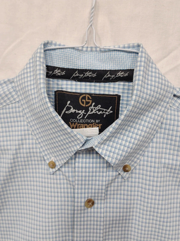 Vintage Wrangler Check Long Sleeve Shirt - Medium