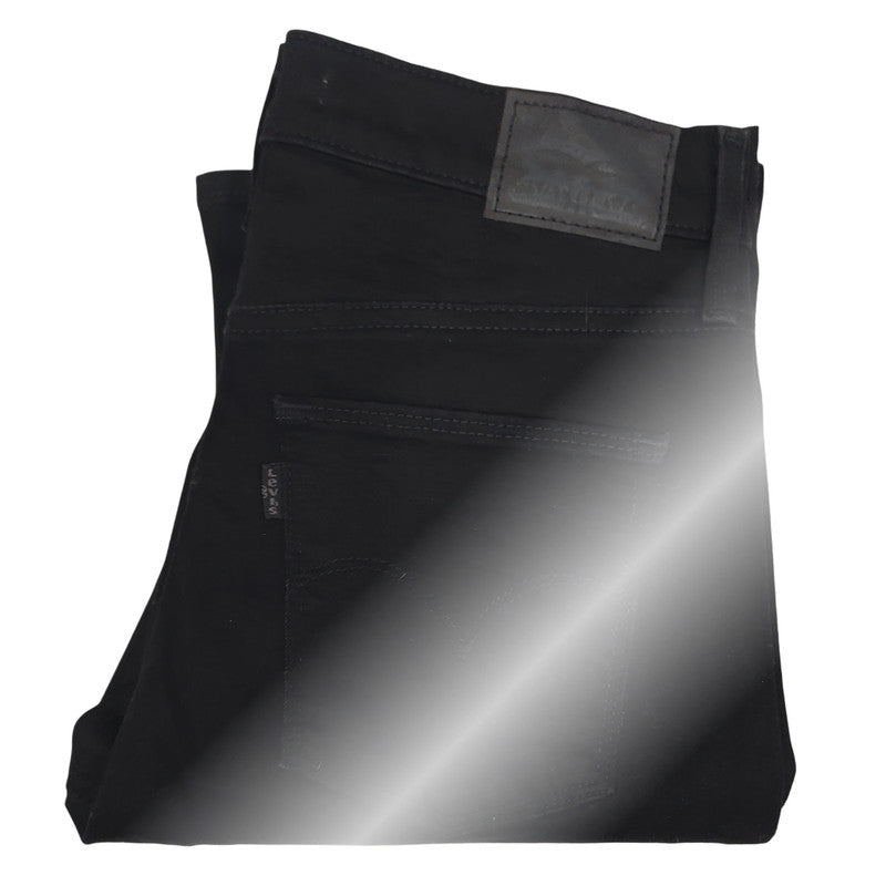 Vintage Levi's Slimming Boot Cut Black Jeans W29 L32 UK 10