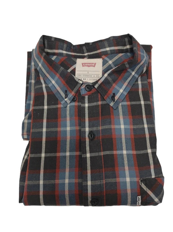 Vintage Levi's Long Sleeve Checked Shirt - Large - LV1005