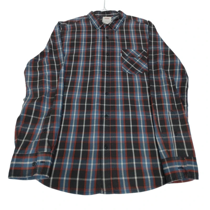 Vintage Levi's Long Sleeve Checked Shirt - Large - LV1005
