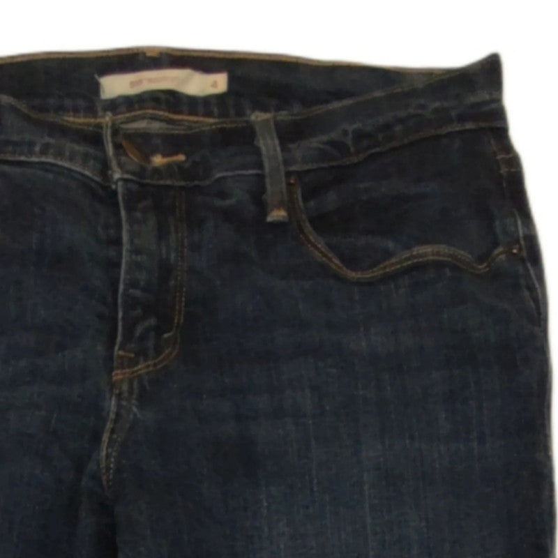 Vintage Levi's 515 Bootcut Dark Blue Jeans W27 L32