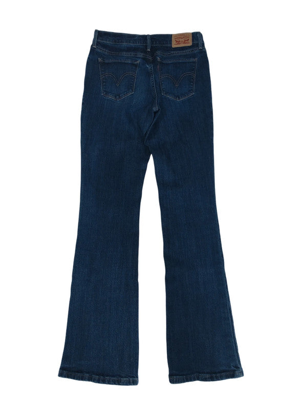 Vintage Levi's 515 Bootcut Dark Blue Jeans W27 L32