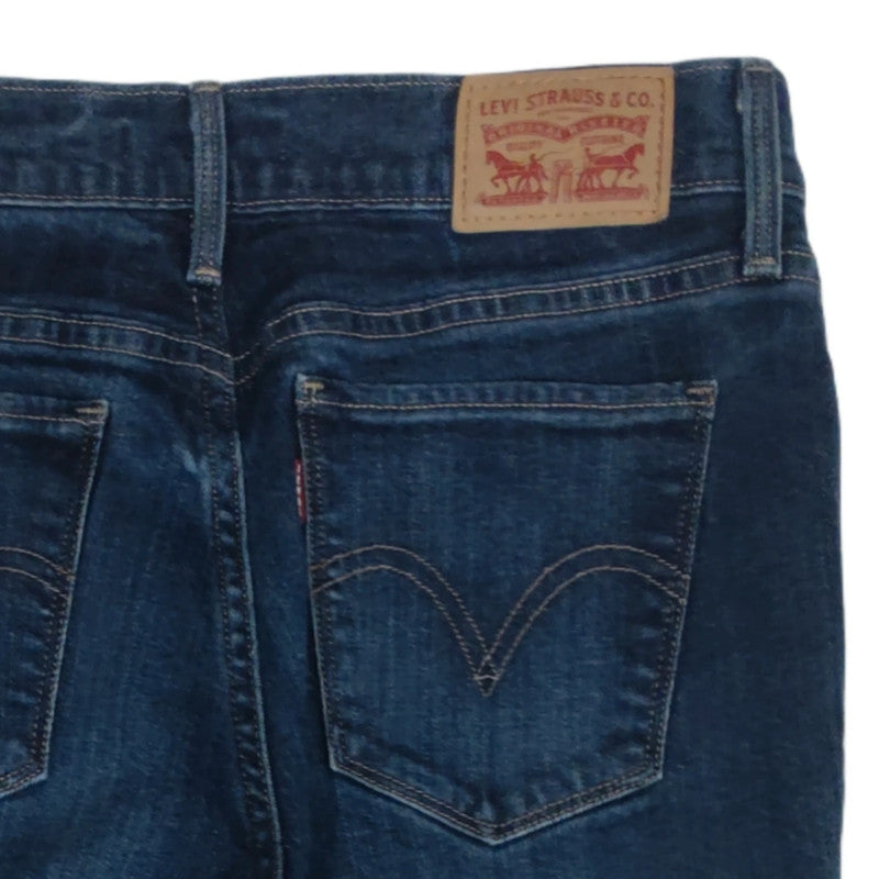 Vintage Levi's 515 Bootcut Dark Blue Jeans W27 L32