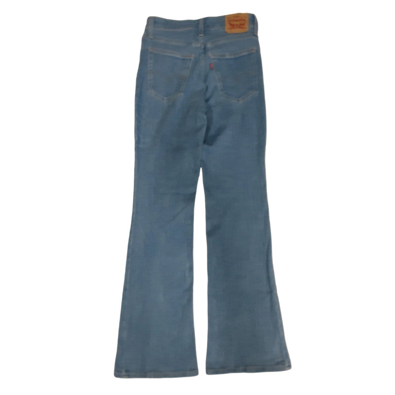 Vintage Levi's Women's 725 High Rise Boot Cut Light Blue Jeans W27 L30
