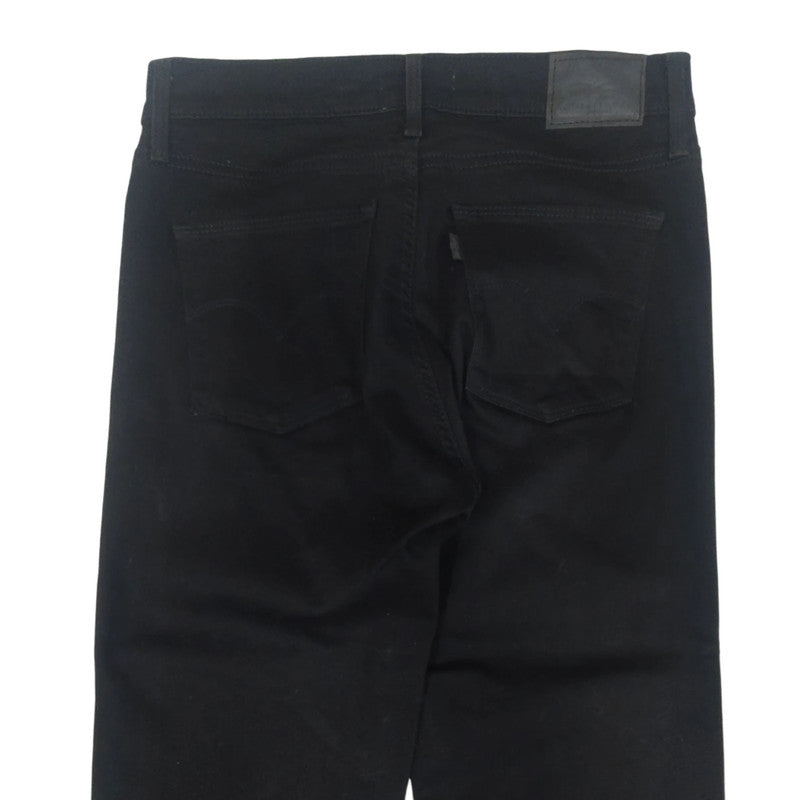 Vintage Levi's Slimming Boot Cut Black Jeans W29 L32 UK 10
