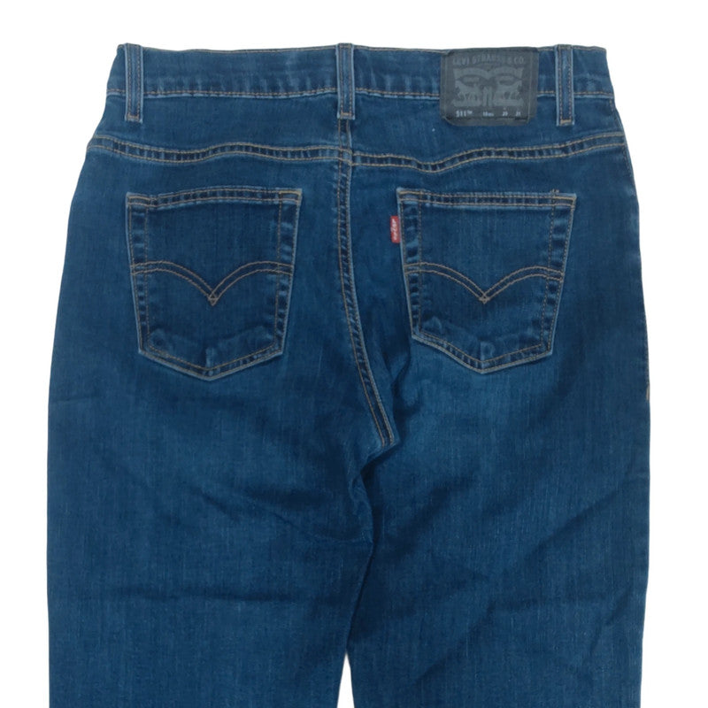 Vintage Levi's 511 Performance Slim Blue Jeans W29 L31 UK 10