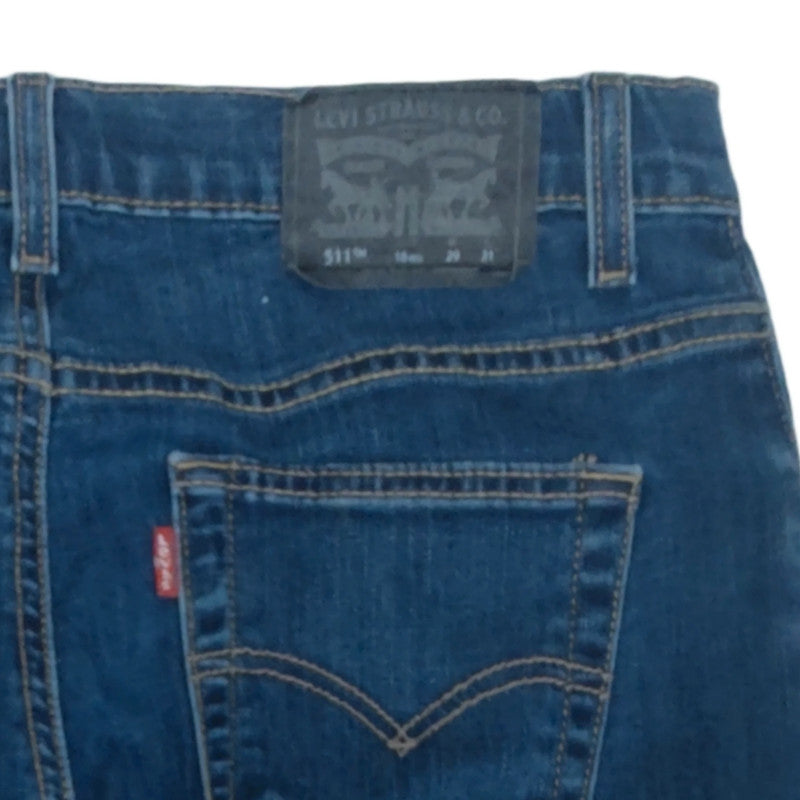 Vintage Levi's 511 Performance Slim Blue Jeans W29 L31 UK 10