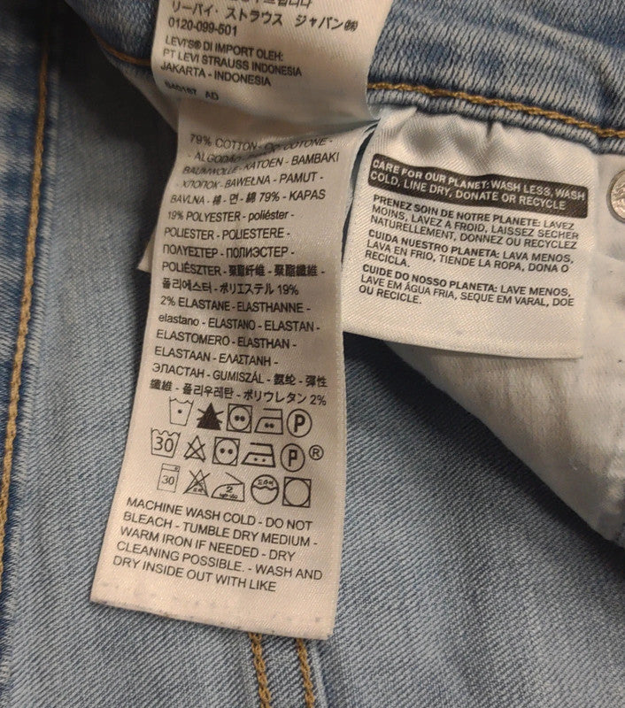 Vintage Levi's 311 Shaping Skinny Jeans W30 L30 LV3045